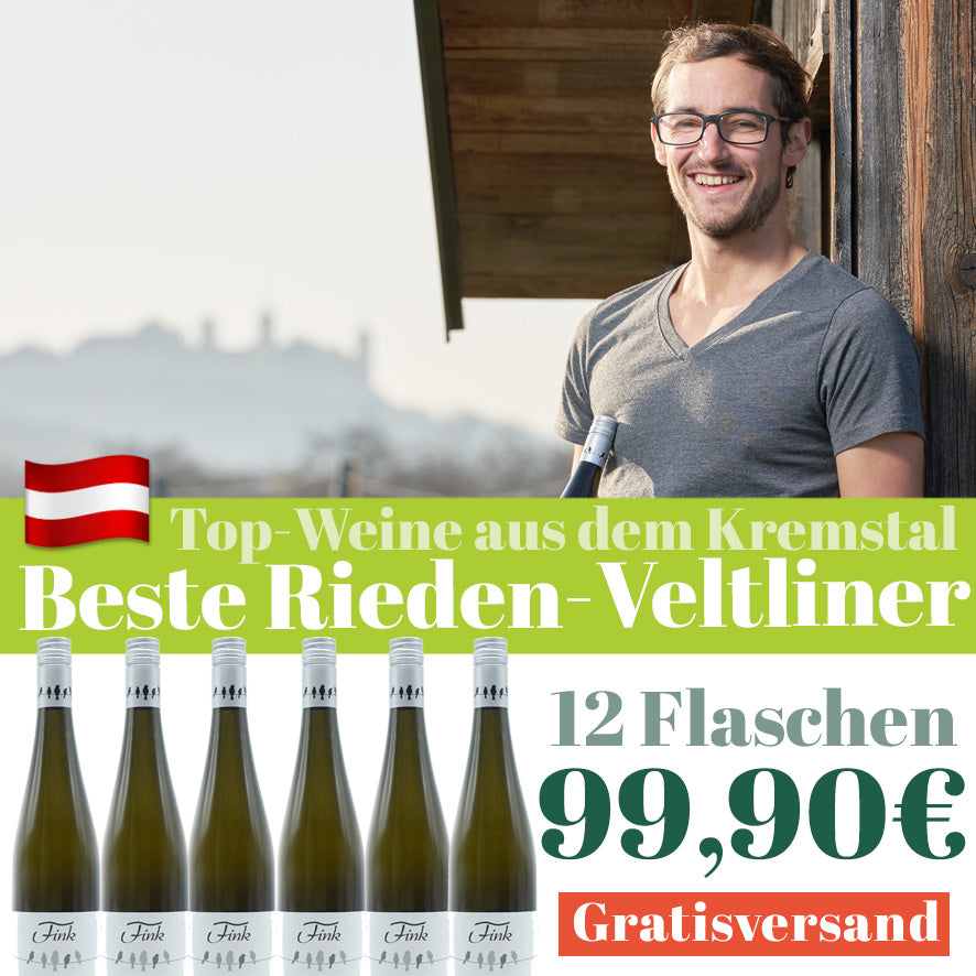 „AKTION: 12x Premium Selektion Grüne Veltliner  - Winzerhof Fink / Kremstal (NÖ)